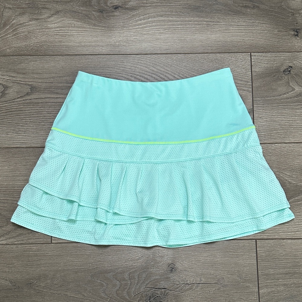 Lucky in Love Mint Green Skort